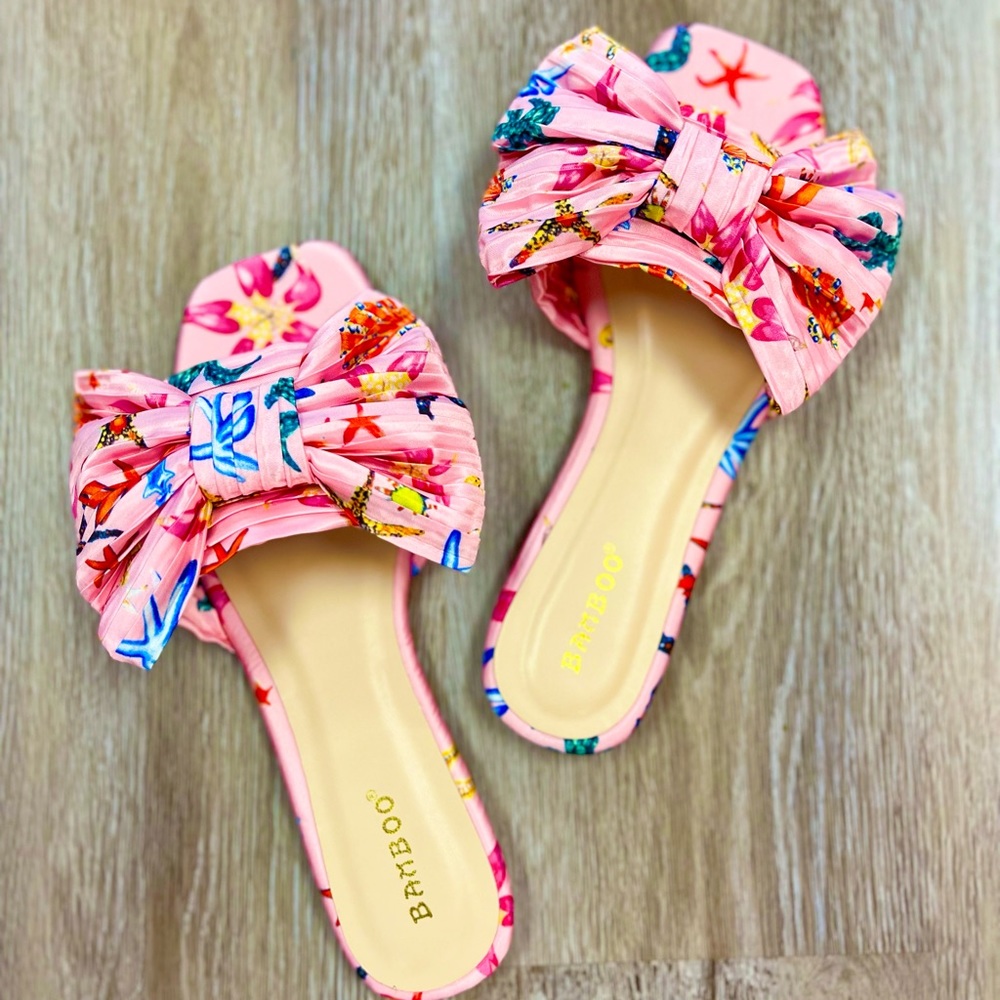 BNIB Pink Sea Life Sandals